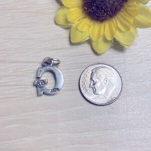 Sterling Silver G pendant